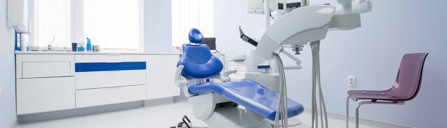 Modern dental office interior